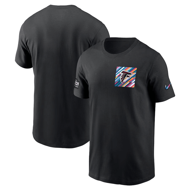 Men's Atlanta Falcons Black 2023 Crucial Catch Sideline Tri-Blend T-Shirt Men's Atlanta Falcons Black 2023 Crucial Catch Sideline Tri-Blend T-Shirt